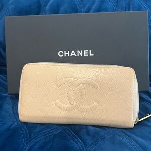 Chanel CC Zippy Wallet